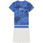 Guess Marškinėlių ir šortų komplektas I6GG10 K8HM4 Mėlyna Regular Fit