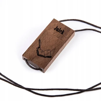 32 Gb Usb 3.0 medinis "flash" diskas su graviravimu ir virvele
