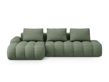 Left Corner Sofa With Bed Function And Box, "Linz", 3 Seats, 275x142x84 Made in Europe