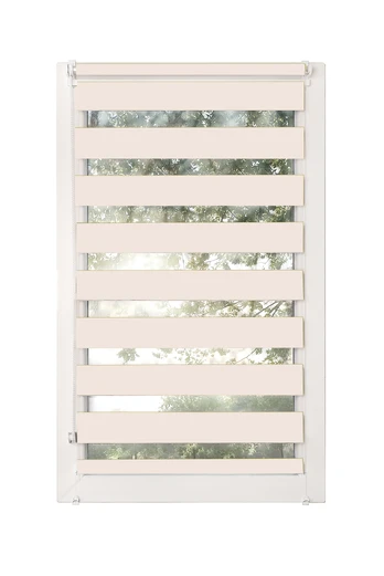 Ritininė užuolaida Mini Basic, kreminė, 68 cm x 215 cm