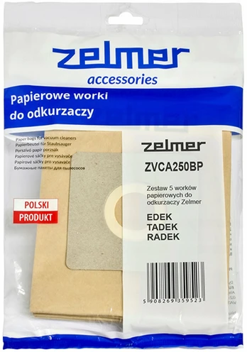 Dulkių siurblio maišelis Zelmer ZVCA250BP, 20 cm