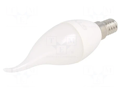 LED lamp | neutral white | E14 | 230VAC | 260lm | 3W | 160° | 4000K