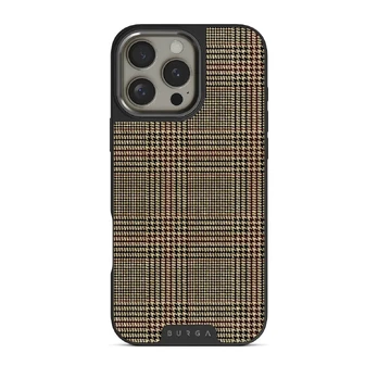 Favorite Coat - Plaid iPhone 16 Pro Case, Elite Dark (MagSafe) / Gunmetal