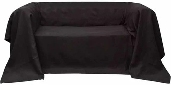 Sofos užvalkalas, rudas, mikro zomša 140 x 210 cm kaina