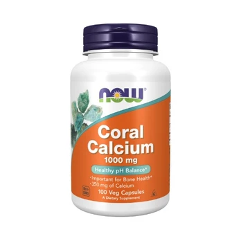 NOW Coral Calcium 1000mg 100 kaps.