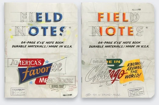 Notes Field Notes The Chicago Look Užrašų knygelė 2 Pa