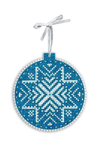 Cross stitch kit "Snow pattern" ST-1083