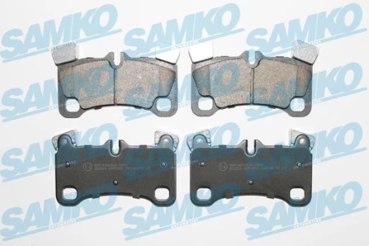Stabdžių trinkelių rinkinys, diskinis stabdys SAMKO 5SP1655