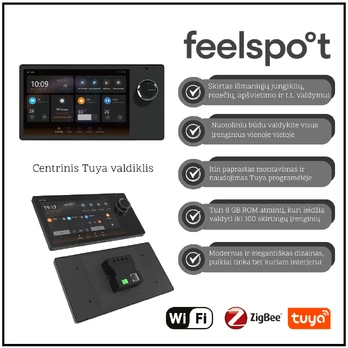 Centrinis Tuya valdiklis Feelspot FS8E