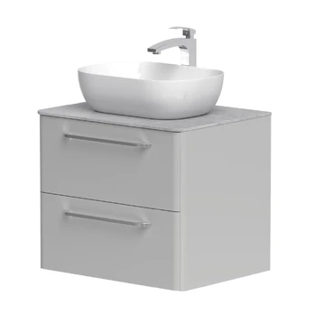 Apatinė spintelė Kame Soft 60 cm pilka blizgi