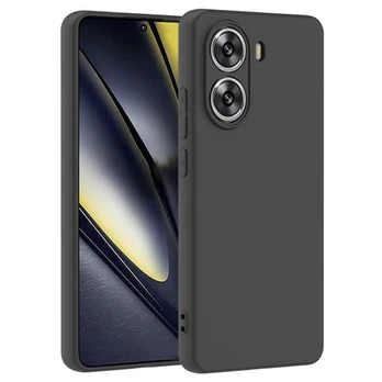 „iLike Xiaomi Poco X7 Pro 5G“ silikoninis dėklas, juodas