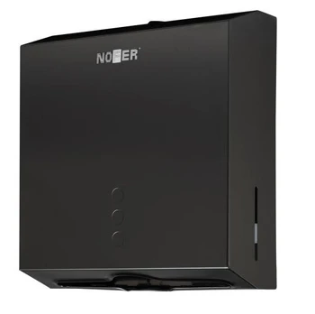 NOFER 04006.N popierinių rankšluosčių laikiklis, juodas