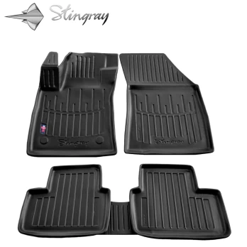 Kilimėliai 3D RENAULT Megane IV 2016->, 5 vnt. black /5018095