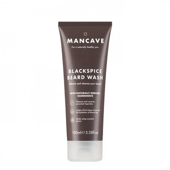 MAN CAVE BLACKSPICE barzdos prausiklis, 100 ml