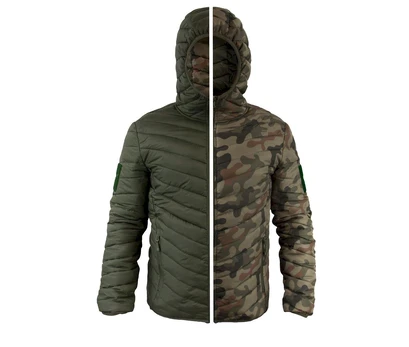Dvipusė striukė Texar Reverse, žalia/camo