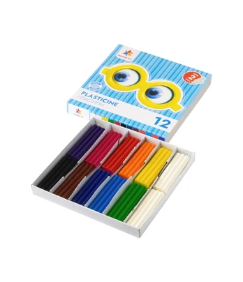 Plastilinas GAMMA 12 spalvų, 12g