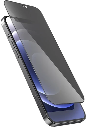 Extra 3D PRIVATUMAS Apsauginis stiklas skirtas iPhone 18 Pro Max // iPhone 17 Pro Max // iPhone 16 Pro Max