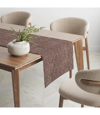 Stalo takeliai „Brown Baroque“ 1 vnt. (40x140 cm)