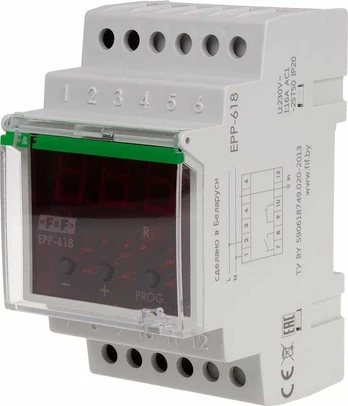 F&F elektroninė srovės relė EPP-618