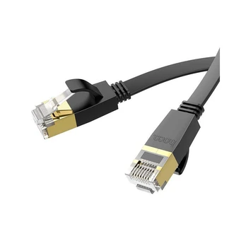 Hoco US07 General pure copper flat network cable(L 3M) Black