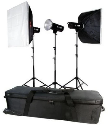 Falcon Eyes Studio Flash Set TFK-3400A with Bag