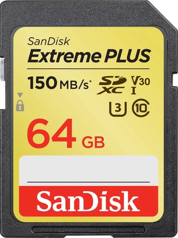 Atminties kortelė SanDisk Extreme Plus SDXC 64 GB