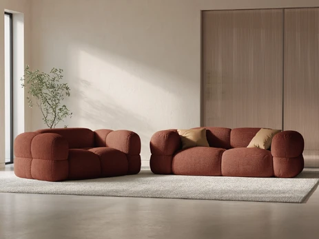 Sofa, "Loretto", 3 Seats, 210x100x68 Made in Europe