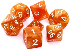 Žaidimo kauliukai Rebel RPG Dice Set - Dark Yellow kaina