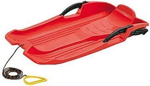 Plastikinės rogutės su stabdžiais Prosperplast Hornet, raudonos