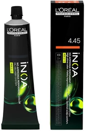 L'Oreal INOA be amoniako permanentinis dažiklis #4.45 60 gr kaina