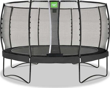 EXIT Allure Premium trampoline ø427cm - juodas
