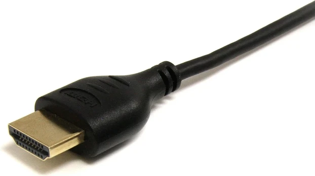 Startech 3 pėdų Slim High Speed Hdmi kabelis su Ethernet - Hdmi į Hdmi Mini M/m
