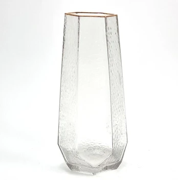Vaza stiklinė, 30x14 cm