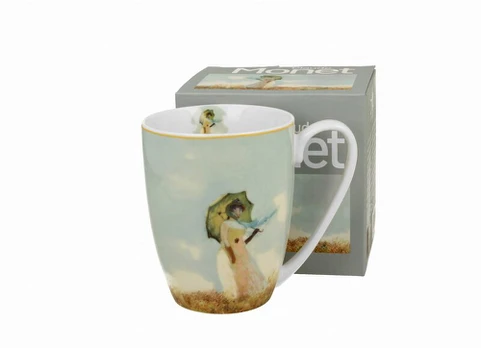 Duo puodelis "moteris su skėčiu" C. Monet, 360 ml