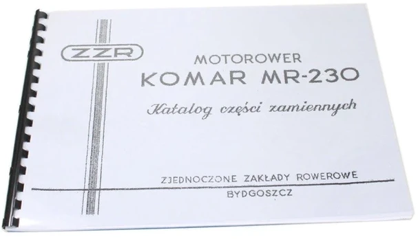 Other ROMET KOMAR MR-230 ATSARGINIŲ DALIŲ KATALOGAS