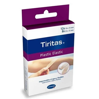 „Hartmann“ plastikinis elastinis prekės ženklas padeda 20 vienetų