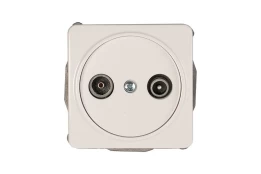 TV + R antenos lizdas be rėmelio LX 200, galinis, baltos sp. kaina