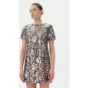 MICHAEL Michael Kors Kokteilinė suknelė MS582WRHDE Sidabrinė Regular Fit