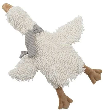 Bloomingville Gaspard Bamse, Hvid, Polyester