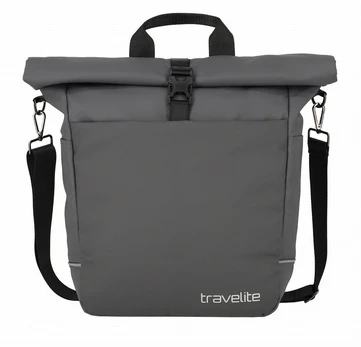 Dviračių krepšys Travelite Basics Combi, pilkas