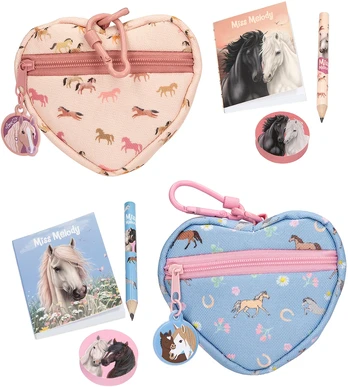 Miss Melody - Stationery Bag - Heart Shape