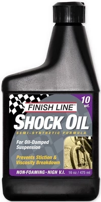 Alyva dviračiui Finish Line Shock 10WT, 475 ml