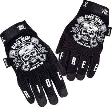 Moto pirštinės W-TEC Piston Skull