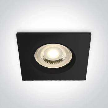 Įleidžiamas šviestuvas, GU10, juodas, IP65, 50105R1/B