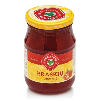 Braškių uogienė KĖDAINIŲ, 430 g