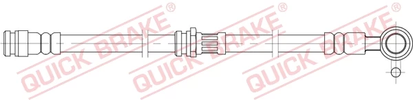 QUICK BRAKE QB58.847 Brake hose