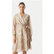 Rinascimento Kokteilinė suknelė CFC0128000003 Smėlio Regular Fit