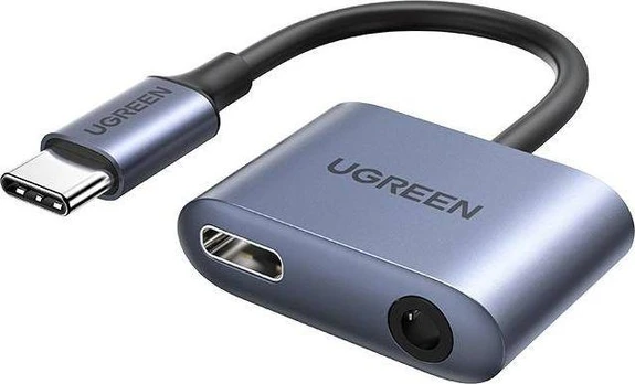 UGREEN CM231 USB-C - USB-C 3,5 mm adapteris