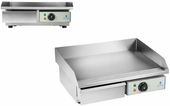 Royal Catering Grilis elektrinis su wysokim rantem plot. 55cm