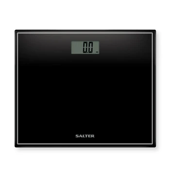 Salter 9207 BCFEU12 Compact Electronic Bathroom Scale - Black